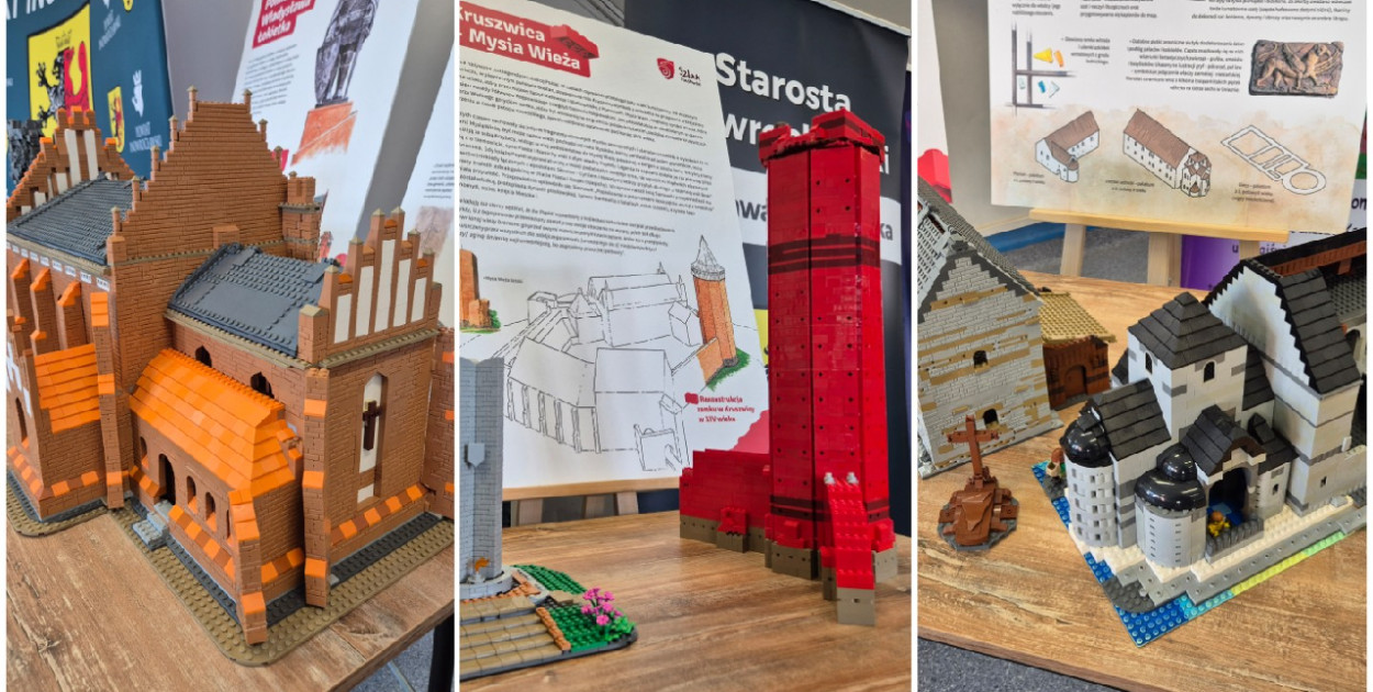 Z klocków LEGO zrobili Szlak Piastowski. Zobacz zdjęcia