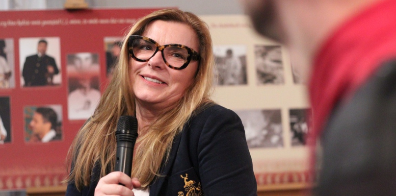W Walentynki w inowrocławskiej bibliotece odbyło się wyjątkowe spotkanie autorskie poświęcone Michalinie Wisłockiej. Fot. Julita Klocek/ki24.info