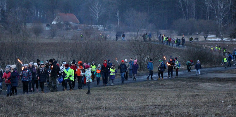To już piętnasta edycja Nocnego Rajdu Szlakiem Szwadronu Nadgoplańskiego dla upamiętnienia rocznicy Powstania Wielkopolskiego. Fot. nadesłane