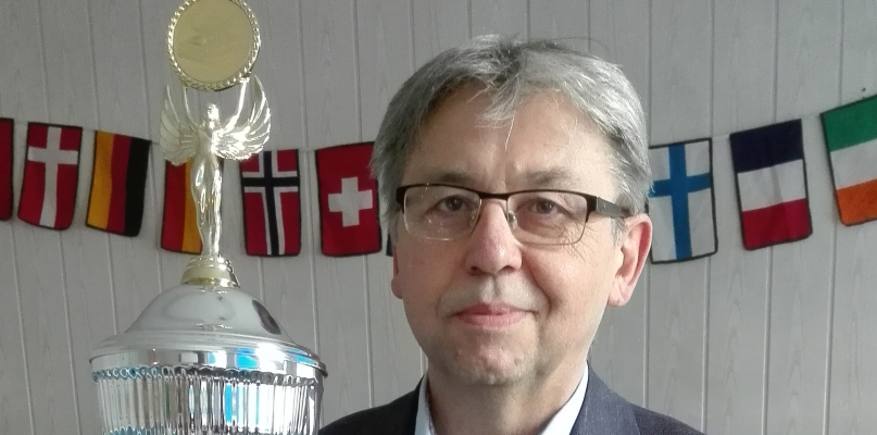 Opiekunem olimpijczyków jest jest nauczyciel historii i wiedzy o społeczeństwie Waldemar Wąśniewski. Fot. nadesłane