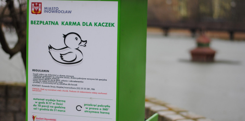 Kaczkomat w Solankach to jeden z pomysłów mieszkańców w pierwszej edycji Budżetu Obywatelskiego. Fot. ki24.info