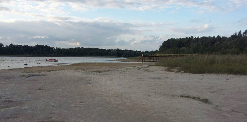 Tak obecnie wygląda Jezioro Ostrowskie w Przyjezierzu