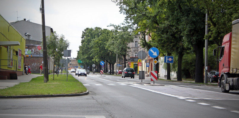 Przed oddaniem do użytku obwodnicy Inowrocławia droga krajowa nr 15 przebiegała m.in. ulicą Toruńską
