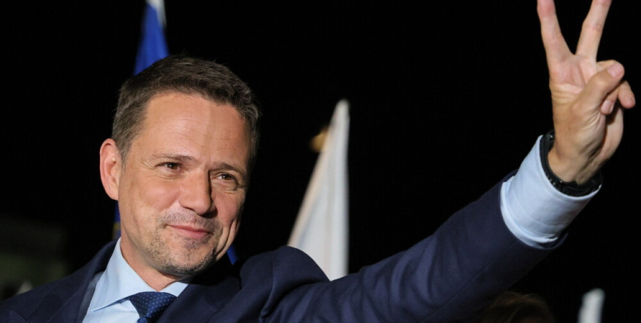 Exit poll: Rafał Trzaskowski - 50,3 proc., Karol Nawrocki - 49,7 proc. w drugiej turze wyborów prezydenckich