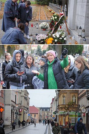 Inowrocławskie pamięci odwiedzili z aplikacją. Wzięli udział w grze tenerowej-4893