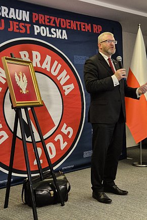 Grzegorz Braun w Inowrocławiu. Mocne słowa o Europie i przyszłości kraju-5136