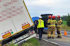 Pośpiech i nieprawidłowy manewr zakończony kolizją-5440