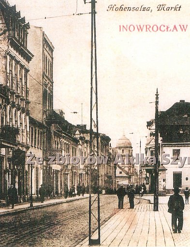 Sto lat temu inowrocławski Rynek wyglądał właśnie tak-9020