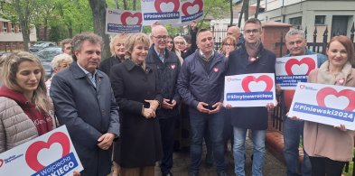 Piniewski i KO kończą kampanię. Kolejne głosy poparcia-37626