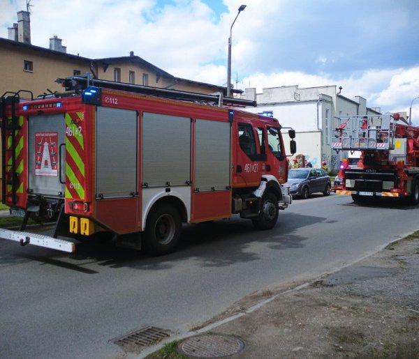 Pożar w domu przy ul. Poznańskiej-37868