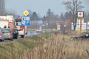 Dachowanie na Toruńskiej. Co tam się stało?-44978