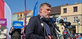 Zandberg w Inowrocławiu: „Trzeba skończyć z POPiS-em 