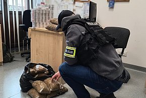 Nielegalny tytoń w sklepie. Policjanci zabezpieczyli towar bez akcyzy-48705