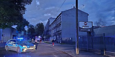 Duży pożar inowrocławskiej drukarni. W akcji ponad 20 zastępów staży pożarnej-48694