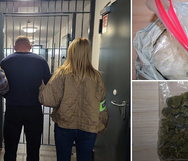 3,5 kg narkotyków w mieszkaniu na osiedlu Piastowskim. Aresztowano 40-latka-49077