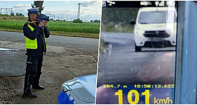Policyjna akcja „Prędkość” na drogach powiatu-50095