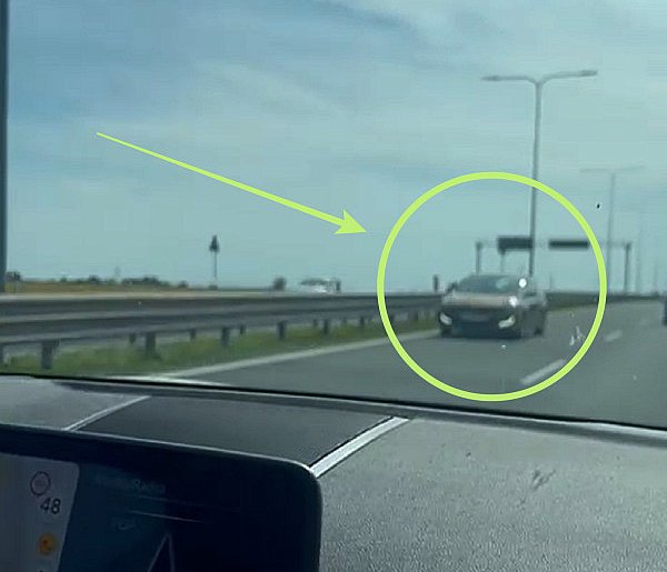 Pod prąd na obwodnicy. To mogło zakończyć się tragicznie! [WIDEO]-50268