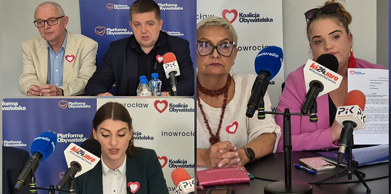 Gorąca konferencja radnych KO: Chaos, brak moralnych praw i absurdalne działania  - 50912