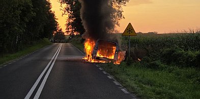 Samochód na prąd poszedł z dymem-51352