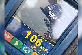 66 km/h za dużo na „czterdziestce”. Policja nie miała litości-51366