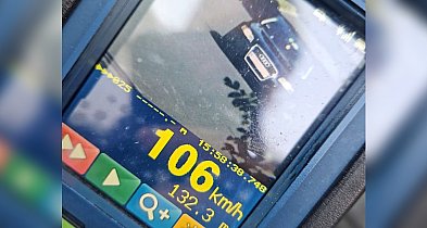 66 km/h za dużo na „czterdziestce”. Policja nie miała litości-51366
