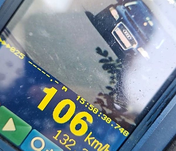 66 km/h za dużo na „czterdziestce”. Policja nie miała litości-51366