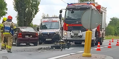 Wypadek na DK15 w Szadłowicach. Dwie osoby poszkodowane-51481