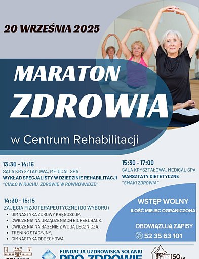 Maraton Zdrowia w Inowrocławiu – zadbaj o siebie w „Solanki” Centrum Rehabilitacji-51707