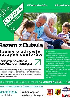 Razem z Cuiavią dbamy o zdrowie naszych seniorów