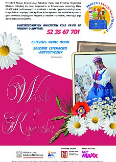 „Wesele po kujawsku – spotkanie z Krystyną Lewicką Ritter”