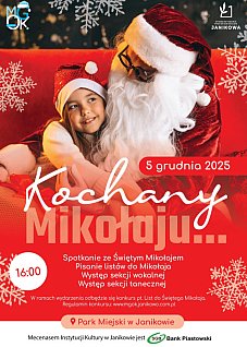 Kochany Mikołaju… w Parku Miejskim w Janikowie