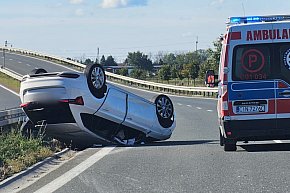 Wypadek na obwodnicy Inowrocławia-5692