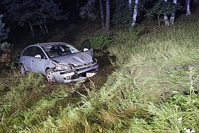 Groźny wypadek. Zderzenia motocykla z citroenem. Są poszkodowani-52273