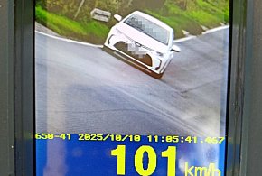 Pędził 101 km/h w terenie zabudowanym. Policja zatrzymała prawo jazdy-53073