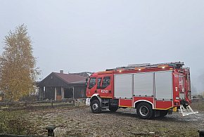 Pożar w „Starym Tartaku” za Złotnikami Kujawskimi. Restauracja spłonęła-53978