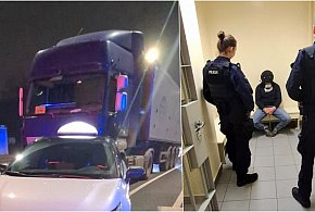 Skok na tira z burakami i szalona ucieczka przez dwa powiaty-54930