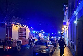 Pożar w kamienicy w centrum Inowrocławia-54963