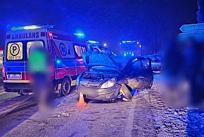 Wieczorna kraksa pod Pakością-55807