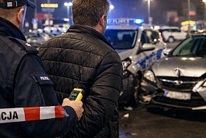 Uciekł po kolizji, ale go namierzyli. Kierowca miał alkohol we krwi-55951
