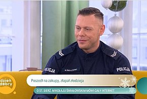 Inowrocławski policjant gościem „Dzień Dobry TVN”