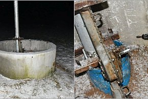 Ukradli elementy studni. Zatrzymani po dwóch dniach i po pościgu