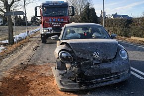 Potrójna kraksa na trasie z Inowrocławia do Pakości