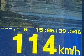 Na zabudowanym pędził 114 km/h. Kara była sroga