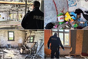 Dzielnicowi sprawdzali miejsca, gdzie mogą przebywać bezdomni