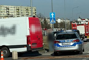 Kraksa na rąbińskim skrzyżowaniu. Są utrudnienia