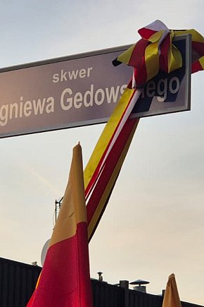 Nowy skwer w Inowrocławiu - patronem Z. Gedowski-5844