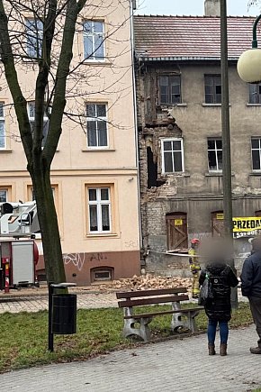 Katastrofa budowlana w centrum miasta-5966