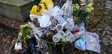 Cmentarze po Wszystkich Świętych toną w śmieciach-53739