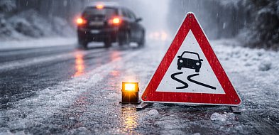 Gołoledź dała się we znaki. Policja: 15 kolizji w jeden dzień