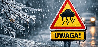 Uwaga, gołoledź! Jest ostrzeżenie pogodowe
